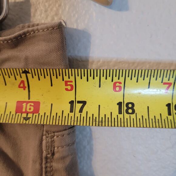 Flint & Tinder Mens Tapered Fit Chino Pants Size 33X34 Beige Stretch Mid Rise - Picture 5 of 8